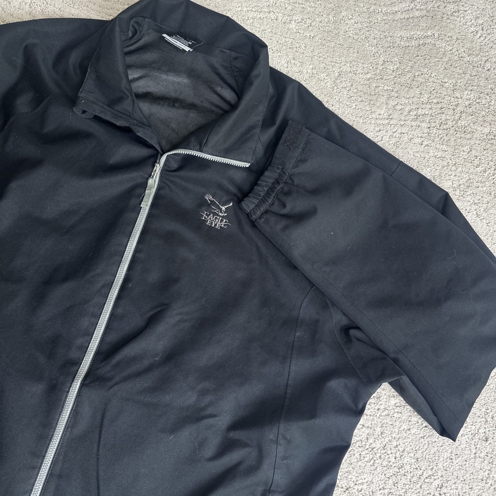 Men's Nike‎ XL Storm-Fit Full Zip Black Jacket Windbreaker